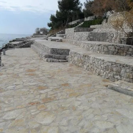 Apartment In Okrug Gornji With Seaview, Balcony, Air Condition, Wifi